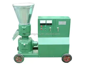 Biomass wood material flat die wood pellet mill