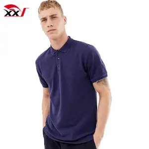 Fabricantes De Roupas De Alta Qualidade Custom Bangladesh Polo T-shirts Polo T Camisas Preto para Homens De Manga Curta Em Branco Tecido 7 dias