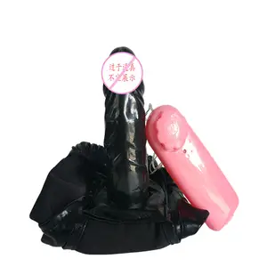 Mannelijke Vrouwelijke Masturbatie M/L/Xl Ondergoed Broek Butt Plug Vibrerende Massage Broek Met Anale Dildo Kuisheidsriem Heren Lingerie