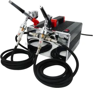airbrush kit and compressor art HS-317K