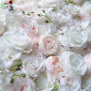 SPR decorazione murale fiore da parete per occasione di matrimonio 60*40cm rifinito muro di fiori rosa per eventi di festa Baby Show - Product Image 4