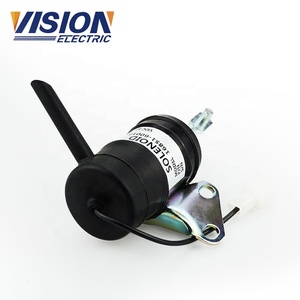 Électrovanne D'arrêt de carburant de 16851-60011 16851-60012 16851-60014 6670776 12 V 24 V Pour Denerator diesel - Product Image 4