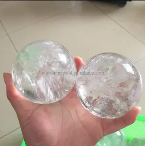 Beautiful magic clear crystal spheres k5 k9 crystal ball cut crystal ball