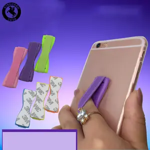 cheap price phone finger s-ling strap grip elastic phone holder love handle phone