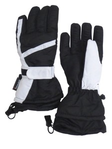 de la mujer reforzado palma de la pu de nieve en invierno guantes equí - Product Image 2