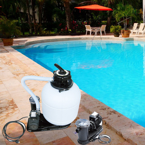 Sandfilter Teile Pool ausrüstung Pumpe Schwimmbad filtration system mit Pumpe Komplett set Pool zubehör Wasserpumpen reiniger - Product Image 1