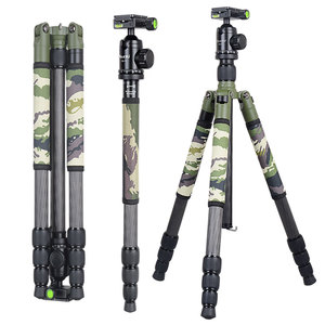 Xiletu T-284C + FB-1 chụp chân máy đứng chuyên nghiệp sợi carbon săn bắn phần còn lại với chất lượng cao Camo phù hợp với sợi carbon chân máy - Product Image 1