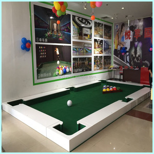 Nuovo Tavolo <span class=keywords><strong>da</strong></span> Snookball per Bambini e Adulti, Gioco <span class=keywords><strong>da</strong></span> Biliardo per Esterni di Alta Qualità in Legno - Product Image 5