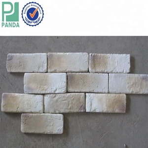 Carreaux noirs et blancs, nouvelles briques à facettes, pierre artificielle décorative d'intérieur - Product Image 2