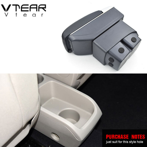 Accesorios para Reposabrazos Interiores Vtear para Ford <span class=keywords><strong>Fiesta</strong></span> 3 MK7, Reposabrazos con Carga USB, Elevación, Doble Compartimiento Central para Almacenamiento - Product Image 2