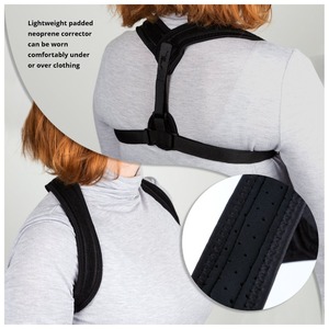 กลับกระดูกไหปลาร้าท่าC Orrectorรั้งที่มีสายรัดปรับระดับ - Product Image 4