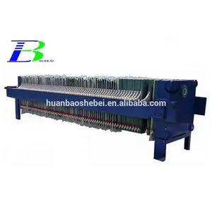 filter pressing machine for sewage sludge dewatering, mud filter press "CAKE" shape