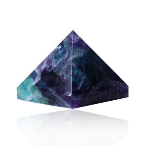 <span class=keywords><strong>Pyramide</strong></span> en cristal de fluorite arc-en-ciel naturelle en gros pour presse-papiers - Product Image 2