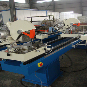 เลื่อยตัดองศาคู่เครื่องจักรประตูหน้าต่าง PVC โปรไฟล์พลาสติก - Product Image 2