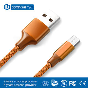 Lo nuevo 1 M/1.5 M/1.8 M/<span class=keywords><strong>2</strong></span> M/<span class=keywords><strong>3</strong></span> M Micro USB Cable de Carga de Tela para el Teléfono Móvil - Product Image 4