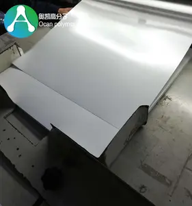 A4 size customization printable white pvc plastic sheet for printing