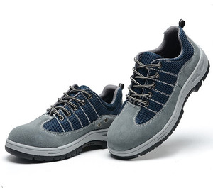 أحذية عمل رجالية آمنة بمقدمة فولاذية، خفيفة الوزن، قابلة للتنفس، مضادة للصدمات والثقب - Product Image 6