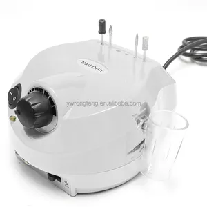 Perceuse professionnelle électrique pour ongles multicolores, perceuse professionnelle 25000rpm DM-11 blanc