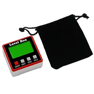 Precisie Digitale Gradenboog Inclinometer Water Proof Niveau Doos Digitale Hoekzoeker Bevel Box Met Magneet Base