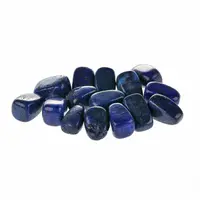 SHANMEI Lapis Lazuli Pietra naturale Senza Tintura Tumble Pietra 20-25mm per La Decorazione Domestica