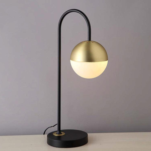 Items for the fireside vogue crystal ball table light table LED lamp gold - Product Image 1
