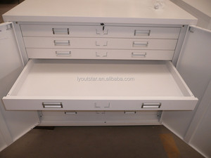 Modern Design Metal KD Map Drawer Storage Cabinets Economical Home <strong>Office</strong> &amp; School Storage for <strong>Drawings</strong> - Product Image 3