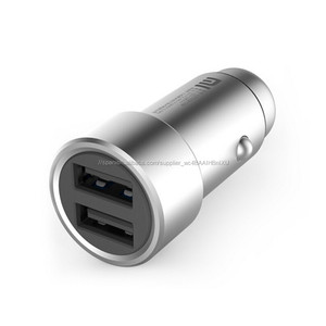 Original <span class=keywords><strong>xiaomi</strong></span> Apariencia Metálica de Doble Salida USB de Carga Rápida coche <span class=keywords><strong>cargador</strong></span> for Tabletas teléfono móvil, Mp3, etc - Product Image 2