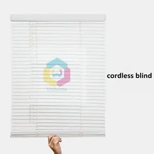 Cordless 25mm aluminum venetian blinds shade