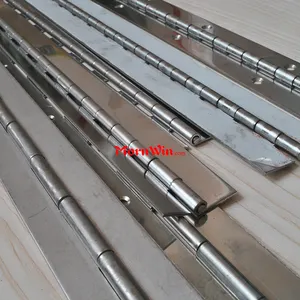 Furniture Hardware Stainless Steel 201/304 Cabinet Long Continuous Piano Hinges