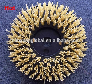 5 brosses de polissage, pour polisseuse, en diamant, métal, granit - Product Image 2