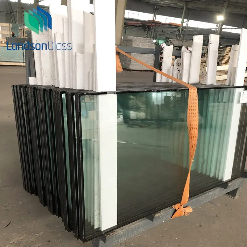 Vidrio hueco 5mm 9a 5mm bajo-e templado de vidrio precio para la construcción de ventanas en China