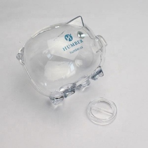 Salvadanaio in plastica trasparente dal Design carino - Product Image 6