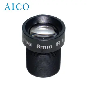 8mm 1/2 "formato F6.0 3mp 8.0mm F6 M12 s mount fisso cctv board camera objectif lentille lens