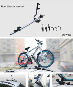 <span class=keywords><strong>Porte</strong></span> <span class=keywords><strong>Vélo</strong></span> Pliant sur Barres de Toit Voiture en Alliage d'Aluminium - Product Image 5