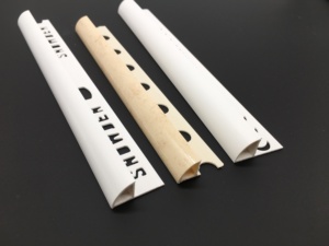 Fabriqué en Chine Accessoires de garniture de carrelage en céramique de bonne qualité Garniture de carrelage de protection en <span class=keywords><strong>PVC</strong></span> - Product Image 5