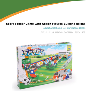 Juguete de Construcción de Fútbol de 261 Piezas, Bloques Educativos Compatibles con Ladrillos para Niños - Product Image 4