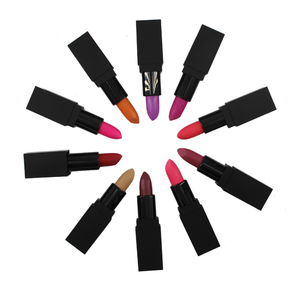 Hot Sale Women Lip Makeup Classic Fashion Matte Black Bullet Lipstick