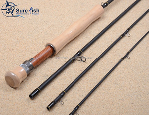 En gros en bois porte moulinet à haute teneur en carbone <span class=keywords><strong>canne</strong></span> à pêche à la mouche - Product Image 2
