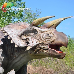 Dinosaurio Animatrónico <span class=keywords><strong>Triceratops</strong></span> para Parque de Dinosaurios - Product Image 3