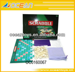 Hot sales education toys puzzle for children of <strong>scrabble</strong> - Product Image 1