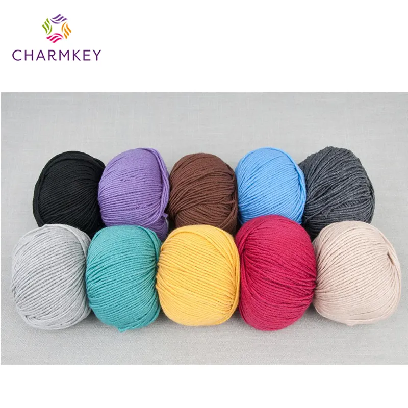 Giá Rẻ Chất Lượng Cao 100% Cotton Sợi Nhuộm Kiểm Tra Vải Cho Crochet