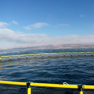 深海の養殖円形魚ケージ