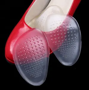 Schokabsorptie Voorvoet Pijn Pu Gel Dot Bericht Middenvoet Bal Van Foot Pad Voor Hoge Hakken Schoenen