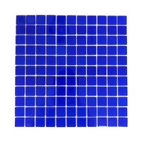 Mosaïque de piscine carrée en cristal moderne de haute qualité pour usage extérieur