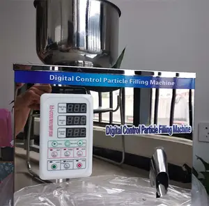 Granule filling machine small single head powder filling machine for tea food fruit 0-25g 2-100g