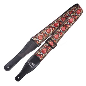Melody Venta caliente Vintage de moda Jacquard tejido duradero <span class=keywords><strong>guitarra</strong></span> eléctrica acústica bajo Correa - Product Image 5