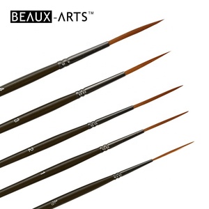 Detalle de nailon para pintar el cabello, juego de pinceles en miniatura para aceite, acrílico, acuarela, uñas, Mini pincel para pintar - Product Image 1