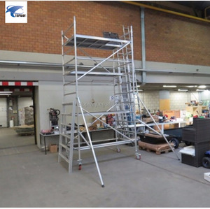 Torre de andamios de aleación de aluminio completa para construcción de edificios en venta - Product Image 6