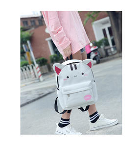 กระเป๋าเป้สะพายหลังโรงเรียนแมวตลกสำหรับเด็กนักเรียนประถมกันน้ำใช้ได้ทั้งชายและหญิงกระเป๋าเป้ไปโรงเรียนสำหรับเด็กผู้หญิงราคาถูก - Product Image 5