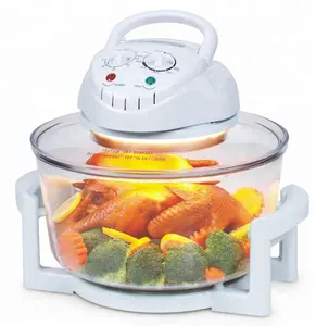 Home kitchen appliance turbo bread baking circular round spare parts electric infrared china halogen oven convection